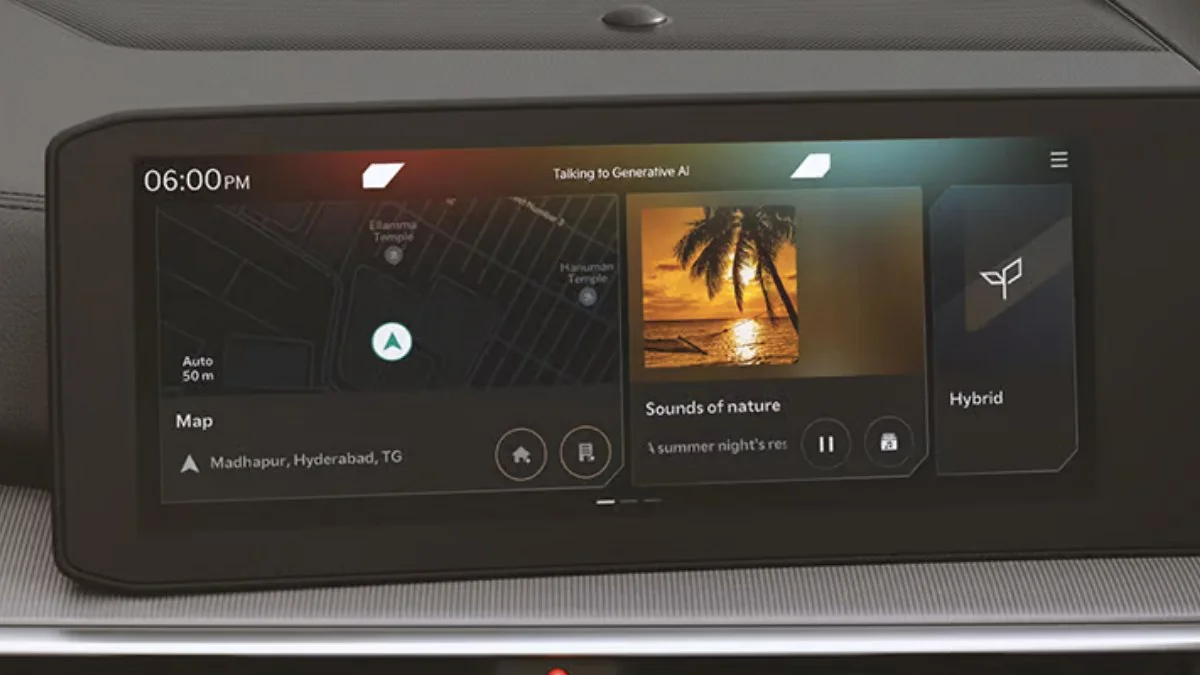 Kia Sorento Touchscreen infotainment