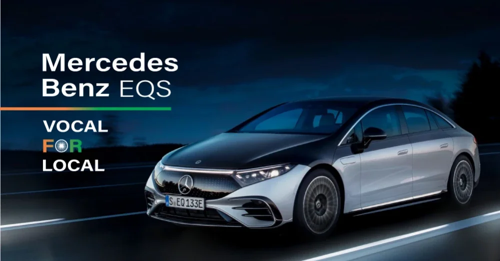 Vocal for Local with Mercedes Benz EQS