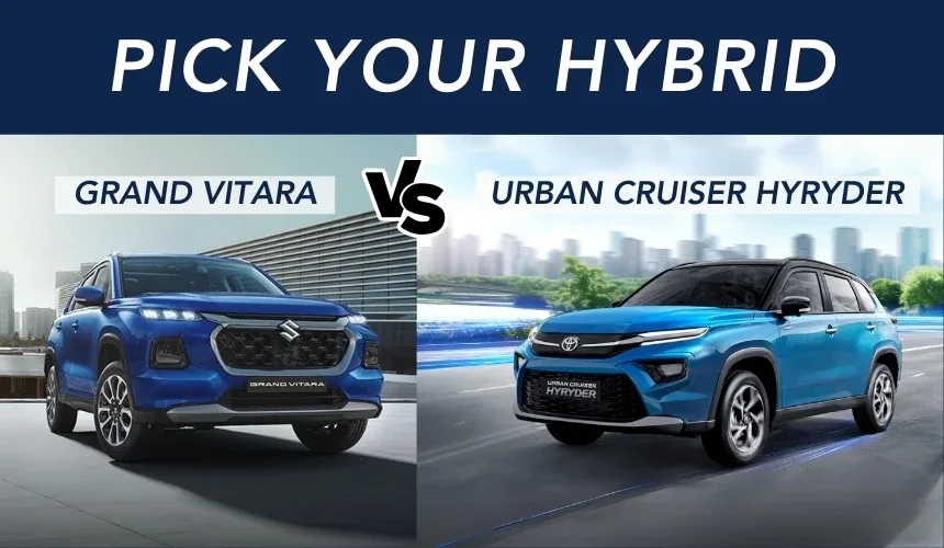 Maruti Grand Vitara or Toyota Urban Cruiser Hyryder - Which is More Practical?