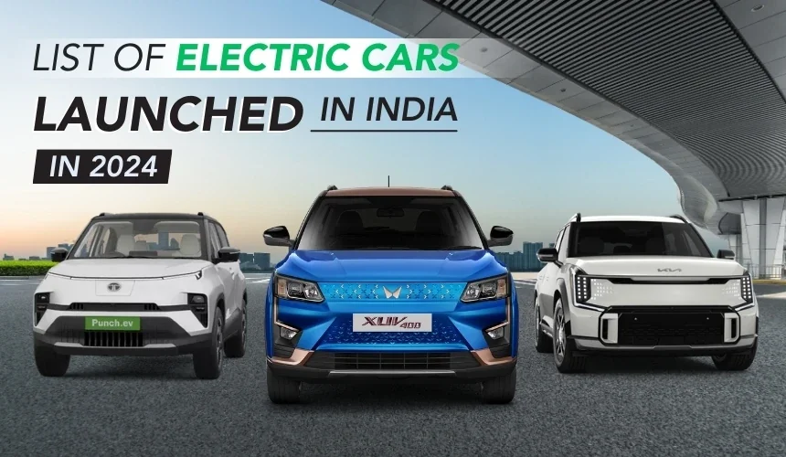 List of Electric Cars Launched In India In 2025