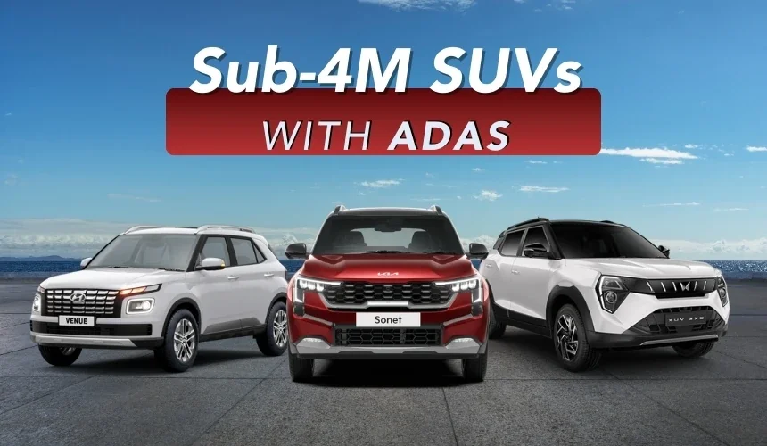 Top Sub-4m SUVs with ADAS in India