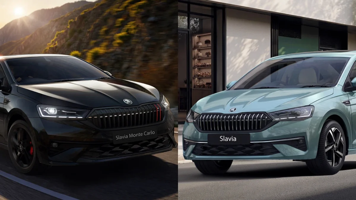 Skoda Slavia Facelift Monte Carlo Vs Prestige: Is the Sporty Badge Worth Extra? Skoda Slavia Facelift Monte Carlo Vs Prestige: Is the Sporty Badge Worth Extra?