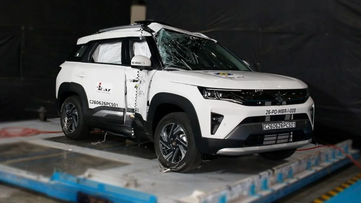 2026 Maruti Brezza Secures 5-Star Bharat NCAP Crash Test Rating