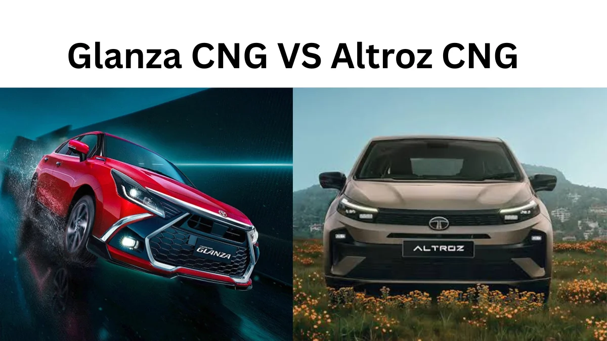 Toyota Glanza CNG vs Tata Altroz iCNG: Mileage, Specifications and Features Compared News Image