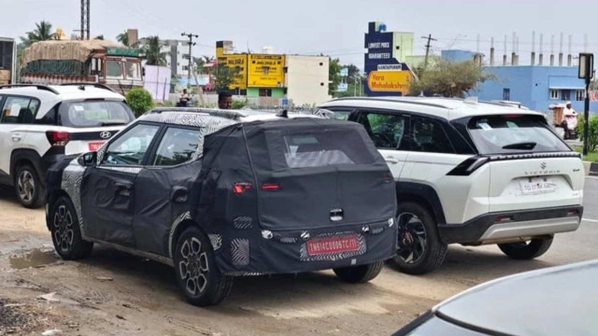 Hyundai Bayon Spotted Benchmarking Against Maruti Victoris Ahead of India Launch