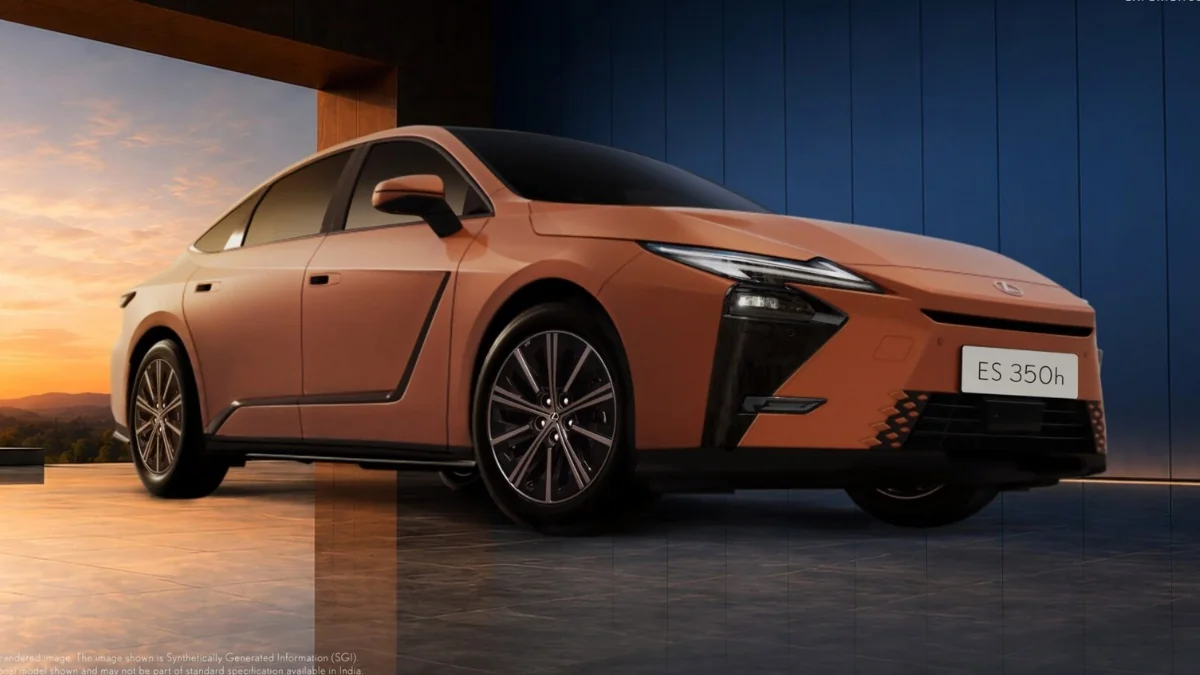 2026 Lexus ES 350h Hybrid India Launch Price Rs 66.10 Lakh - Bookings Open