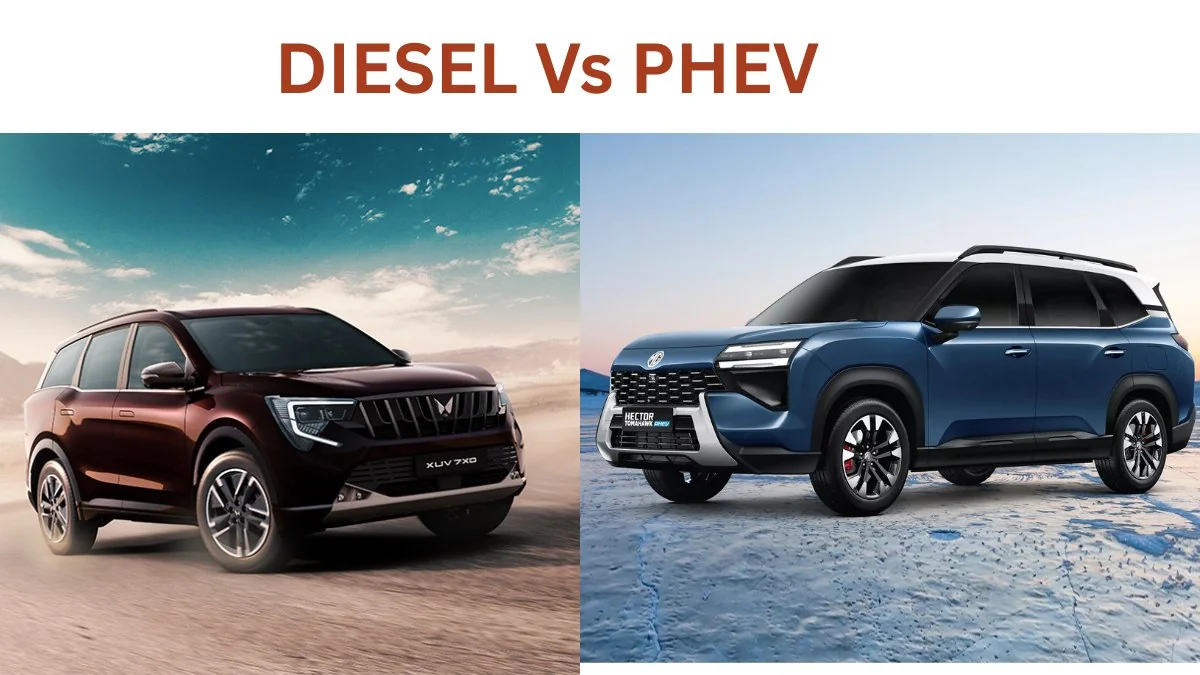 MG Hector Tomahawk Plug-in Hybrid Vs Mahindra XUV 7XO Diesel MG Hector Tomahawk Plug-in Hybrid Vs Mahindra XUV 7XO Diesel