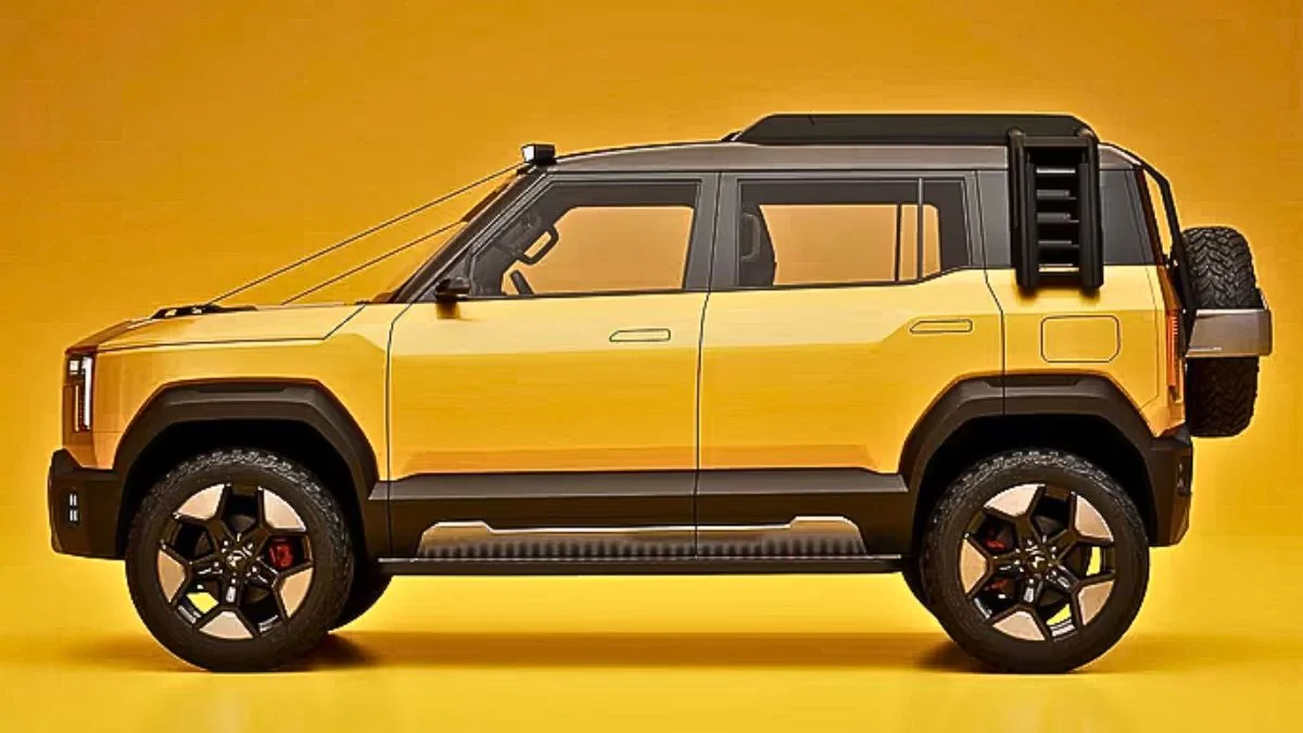 Mahindra Vision S Looks Like a Mini Scorpio in New Spy Shots