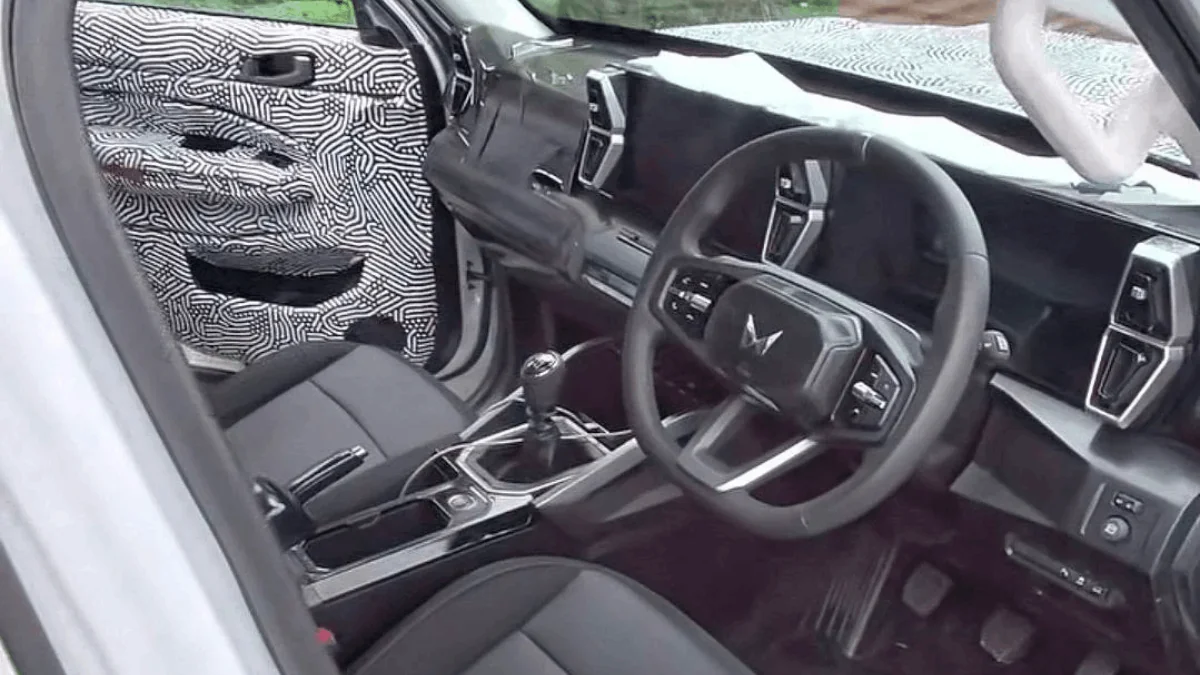 New Mahindra Compact SUV Mid-Variant Interior Revealed New Mahindra Compact SUV Mid-Variant Interior Revealed