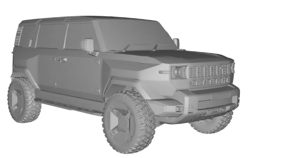 Next-Gen Mahindra Thar - Vision T Patented in India