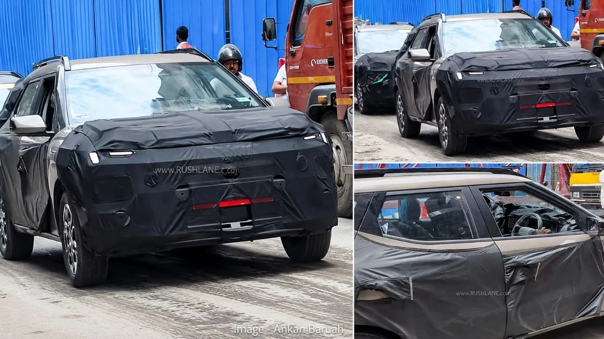 New Hyundai SUV Spotted – CNG, Dual Screens and Creta-Rivaling Size News Image