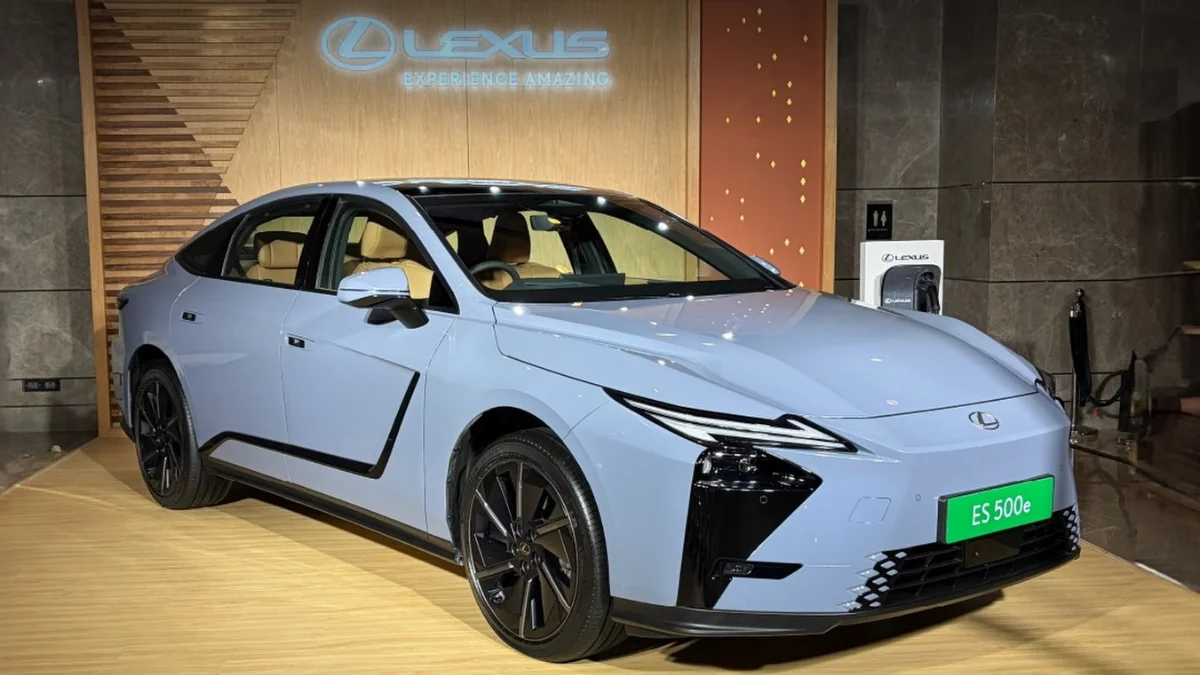 New Lexus ES EV Arrives in India with 444km Range and Luxury Cabin