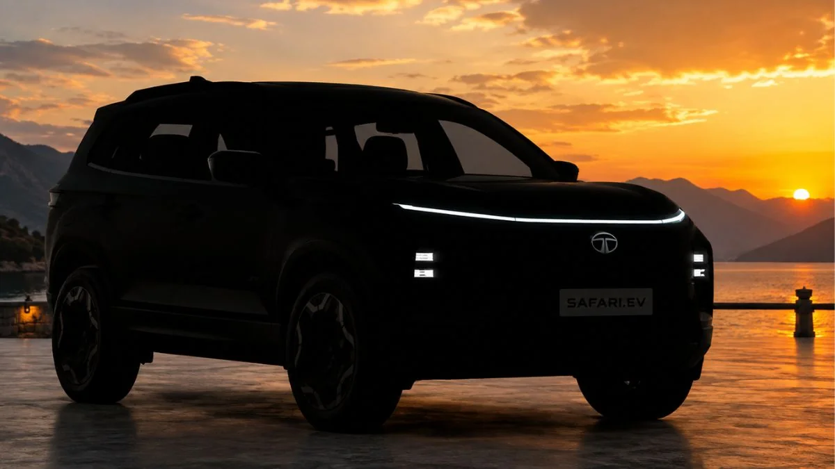 Tata Safari EV - New Details Out