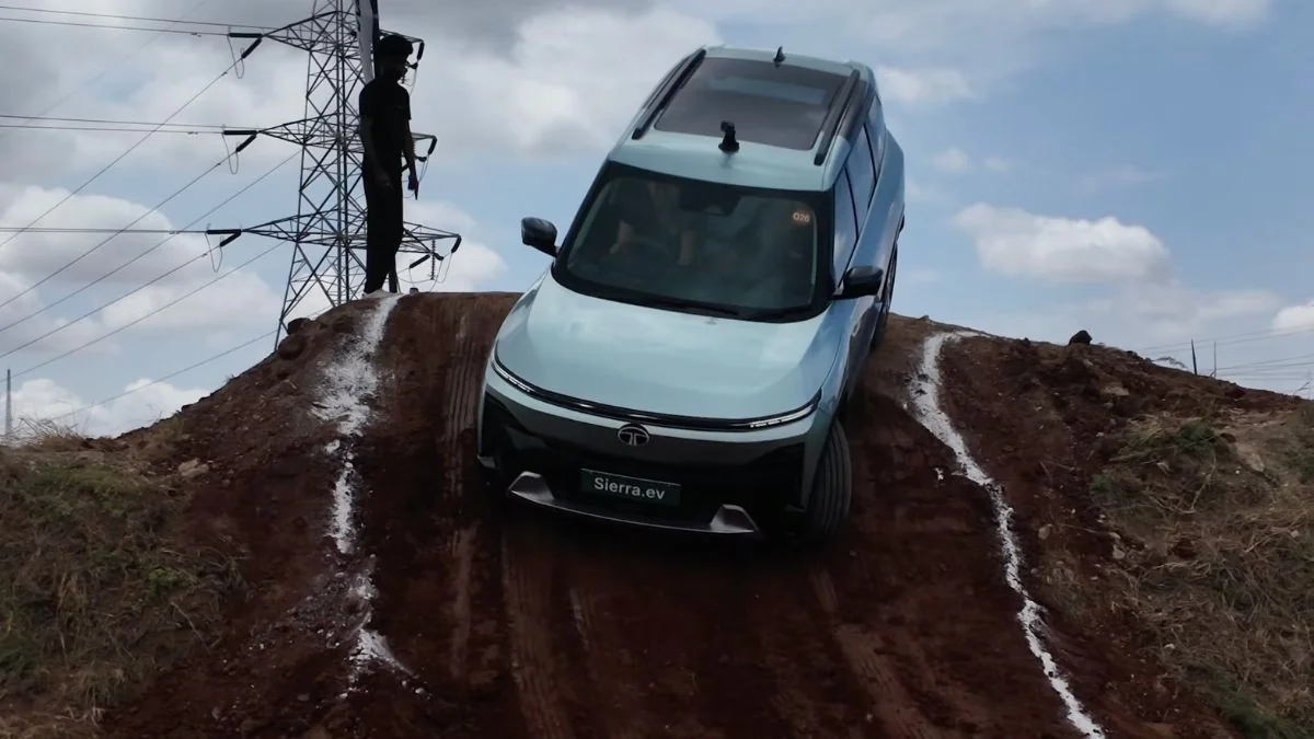 Tata Sierra EV Off-road Experience