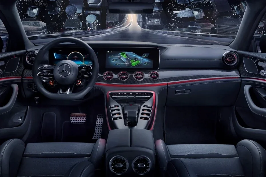 Mercedes AMG GT 4 Door Coupe Image Gallery-4