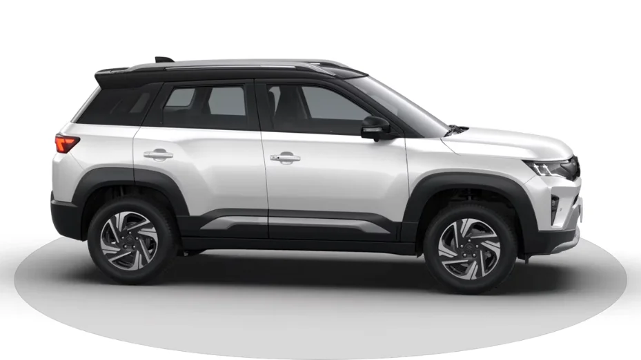 Pearl Arctic White With Bluish Black Roof
