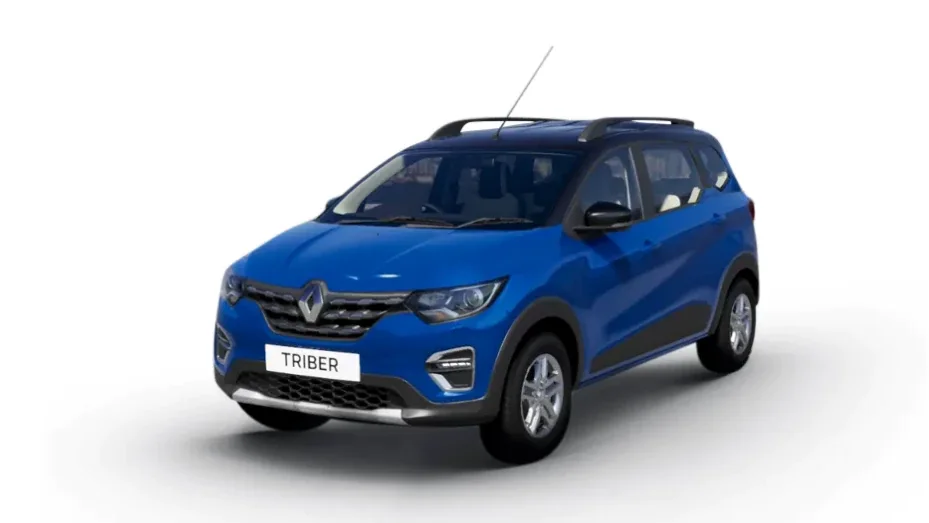 Electric Blue With Mystery Black Roof