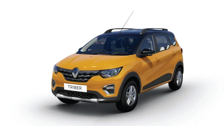 Metal Mustard With Mystery Black Roof