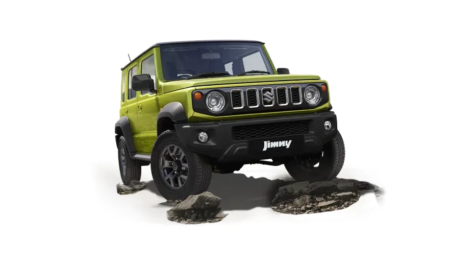 Kinetic Yellow + Bluish Black Roof