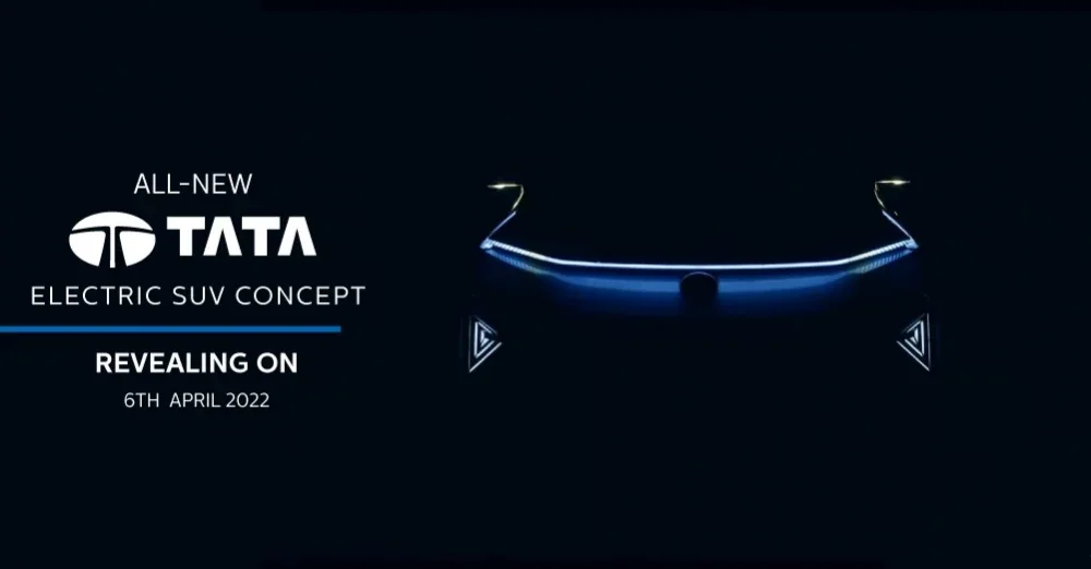 All-New Tata Electric SUV Concept Reveal on 6th April 2022