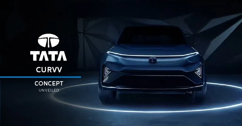 All-New Tata Curvv SUV Concept revealed in India