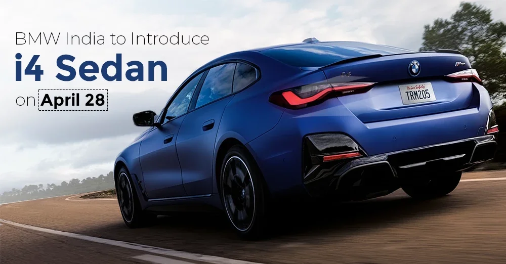 BMW India to introduce i4 Sedan on April 28