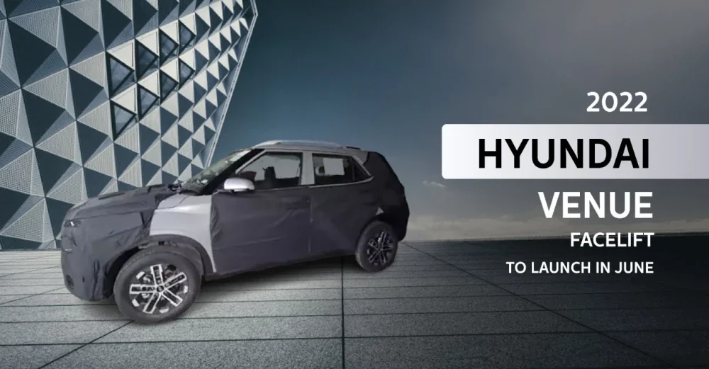 2022 Hyundai Venue Facelift to Launch in June