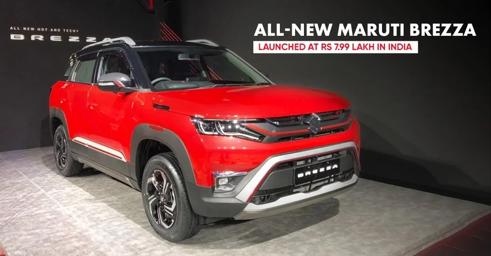 All-New Maruti Brezza Launched at Rs 7.99 Lakh in India