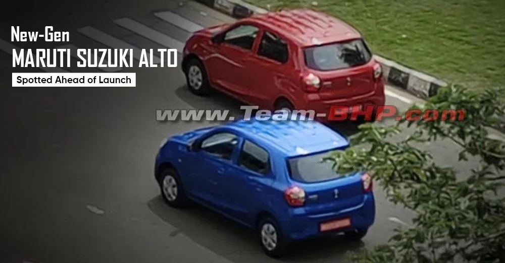 New-Gen Maruti Suzuki Alto Spotted Ahead of Launch