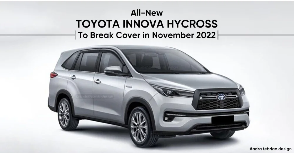 All-New Toyota Innova Hycross to Break Cover in November 2022
