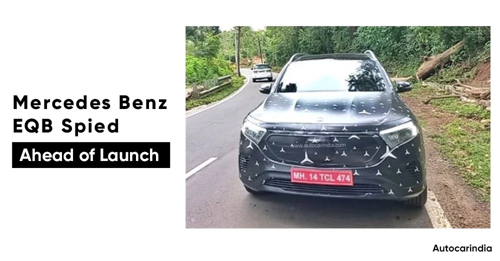Mercedes Benz EQB Spied Ahead of Launch