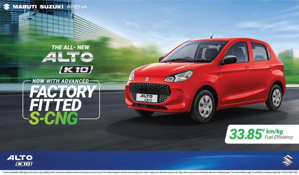 Maruti Suzuki Alto S-CNG Launched in India