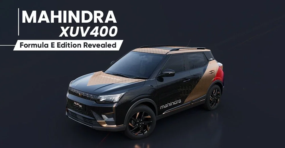 Mahindra XUV400 Formula E Edition Revealed
