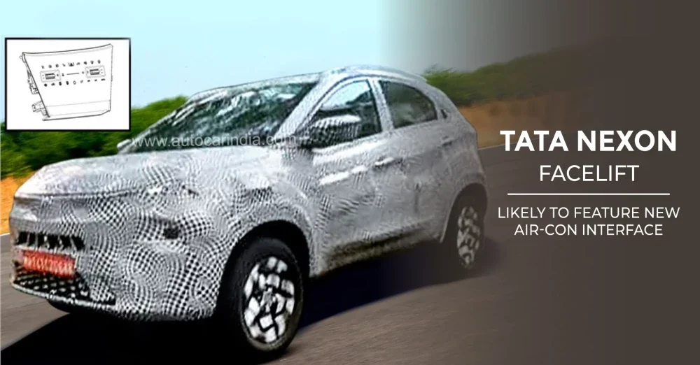Tata Nexon Facelift Likely to Feature New Air-Con Interface