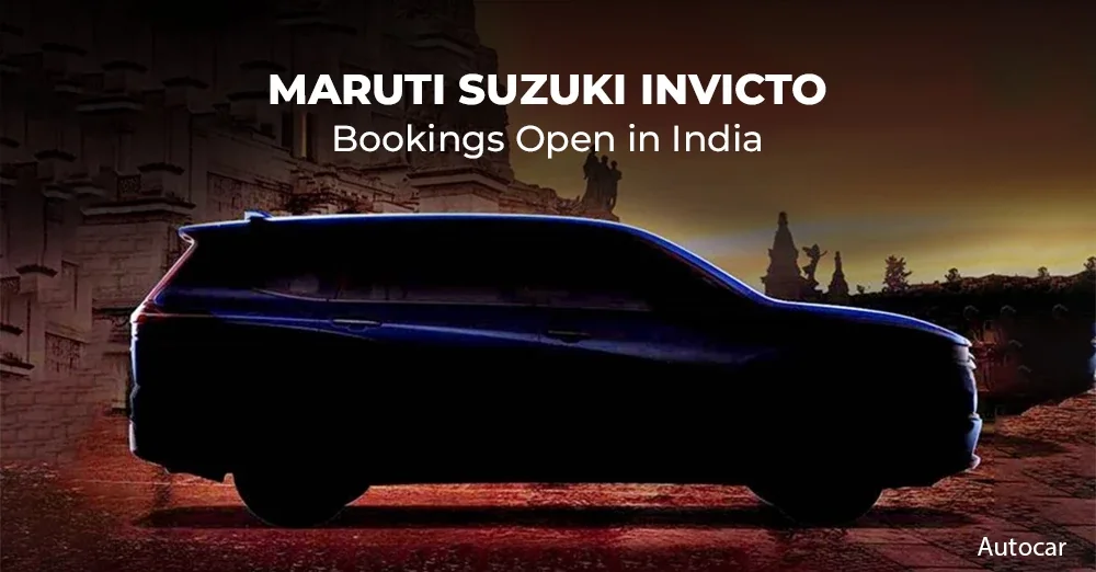 Maruti Suzuki Invicto Bookings Open in India
