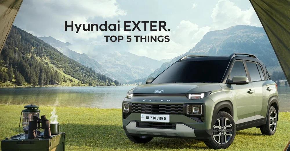 Hyundai Exter: Top 5 Things