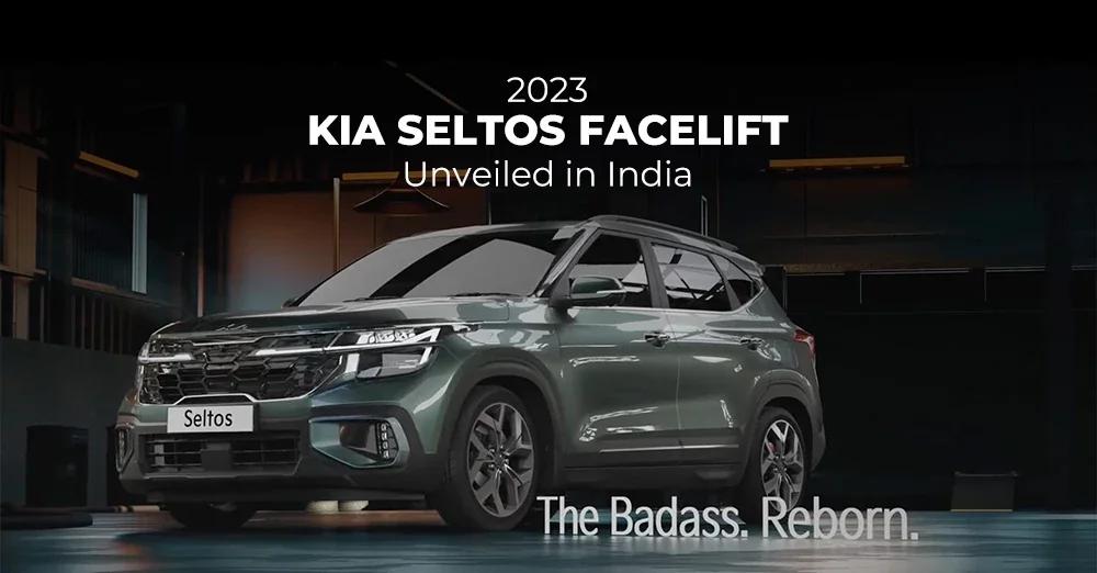 2023 KIA Seltos Facelift Unveiled in India