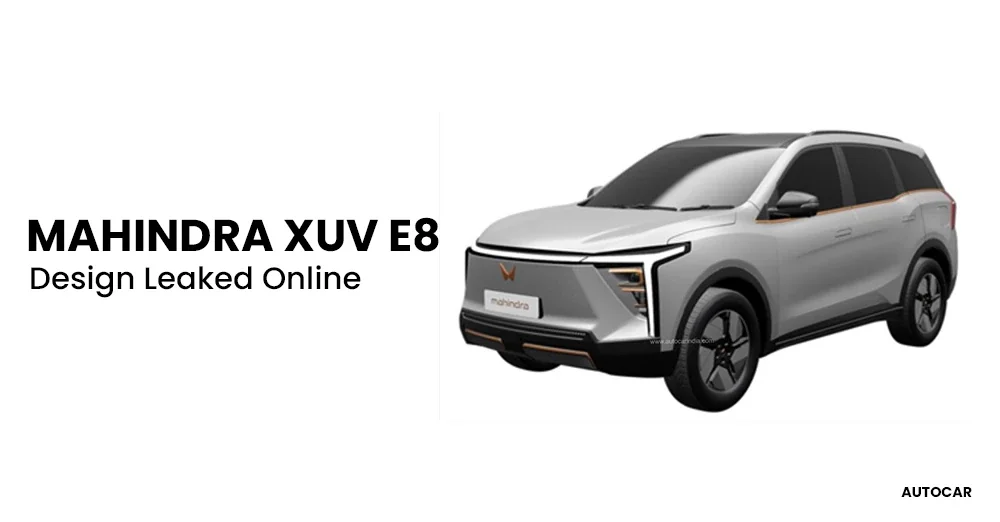 Mahindra XUV.e8 Design Leaked Online