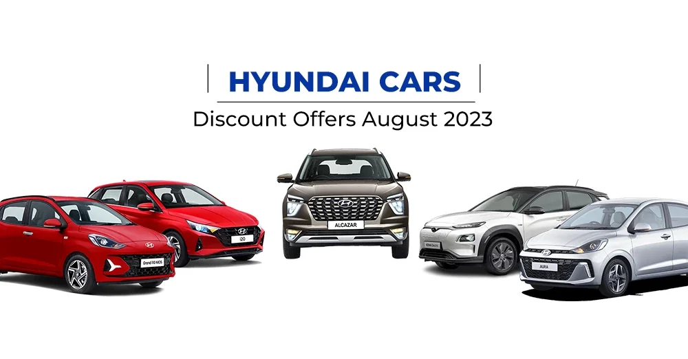 Hyundai Discount Offers August 2023