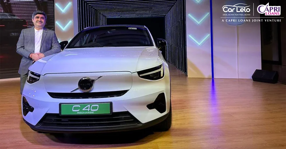 Volvo C40 Recharge Launched In India At Rs 61.25 Lakh