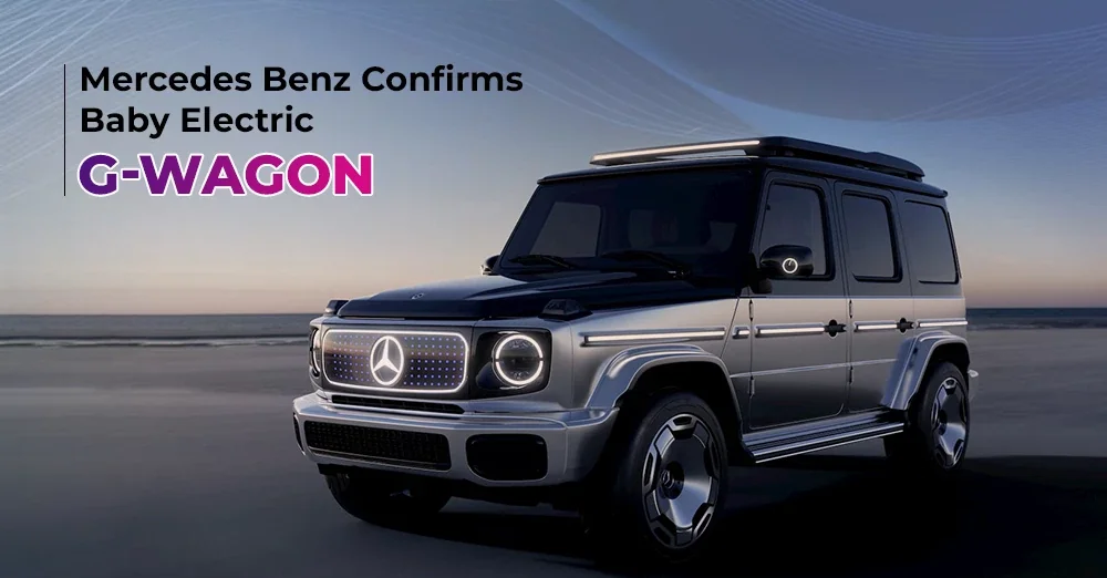 Mercedes Benz Confirms Baby Electric G-Wagon
