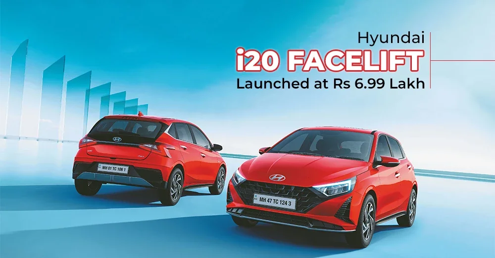 Hyundai i20 Facelift Launched at Rs 6.99 Lakh