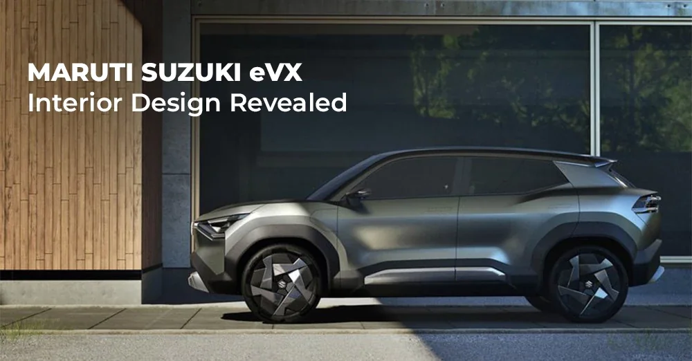 Maruti Suzuki eVX Interior Design Revealed