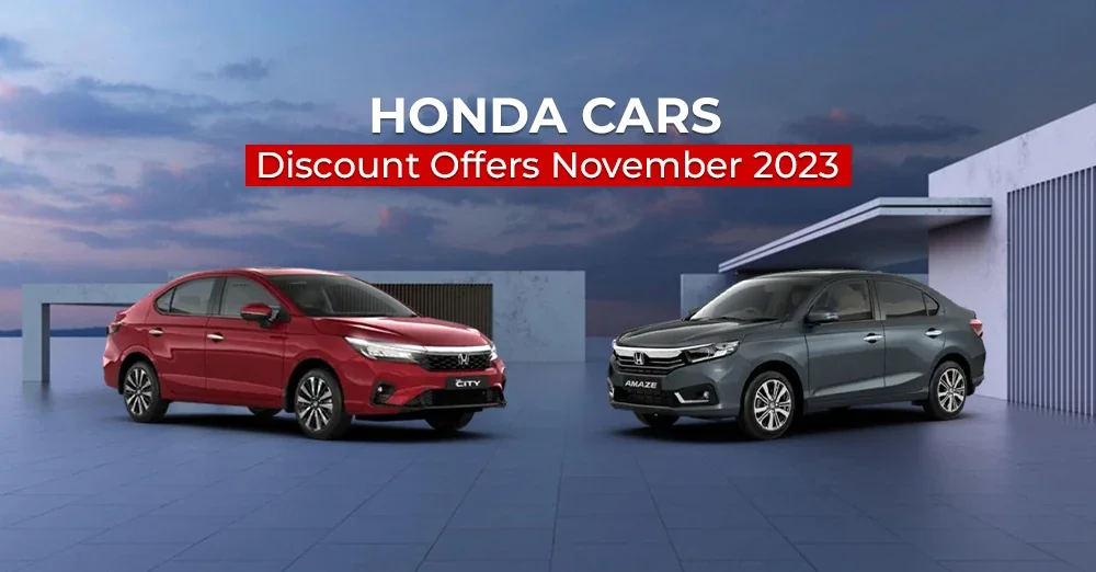 Honda Cars Discount Offers November 2023