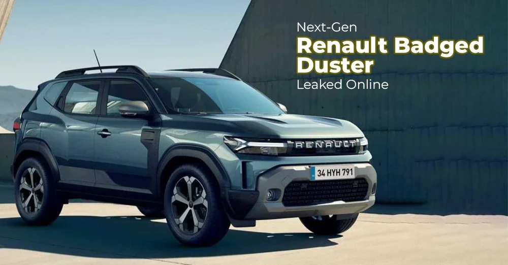 Next-Gen Renault Badged Duster Leaked Online