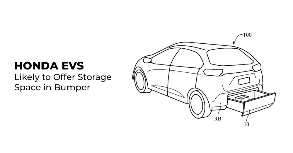 Honda EVs Likely to Offer Storage Space in Bumper