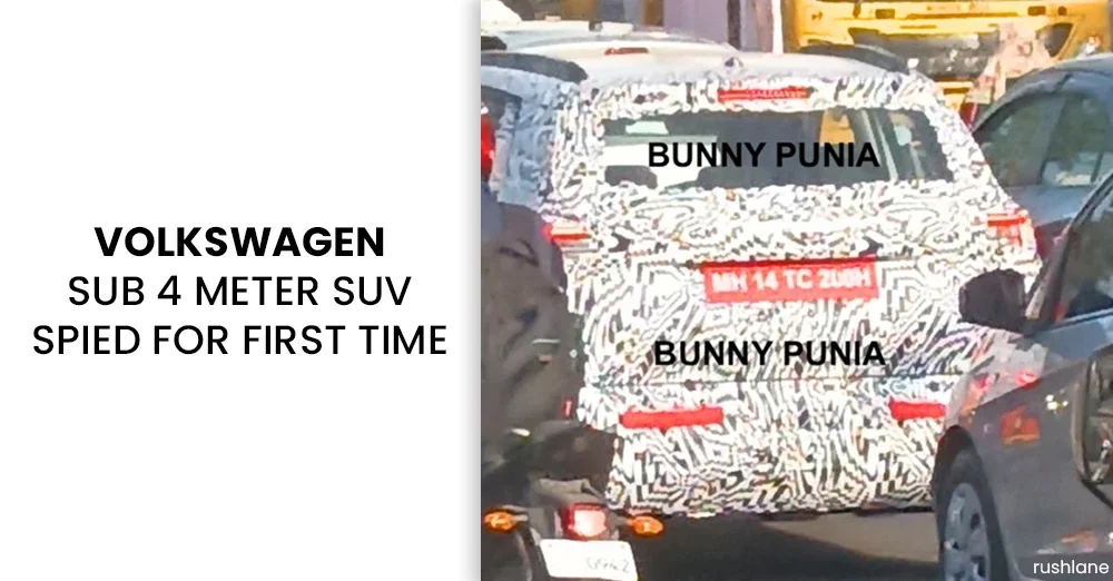 Volkswagen Sub-4-Metre SUV Spied for the First Time