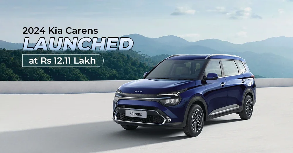 2024 Kia Carens Launched at Rs 12.11 Lakh