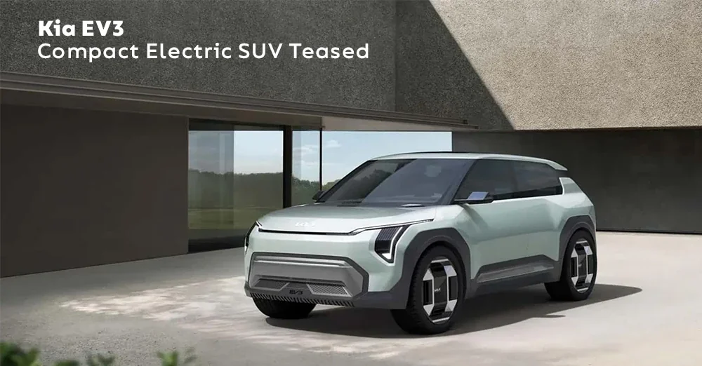 Kia EV3 Compact Electric SUV Teased