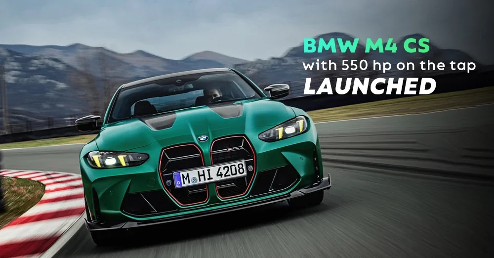 BMW M4 CS With 550 Hp On The Tap Revealed Globally